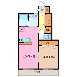 徳和駅 徒歩37分 1階の物件間取画像